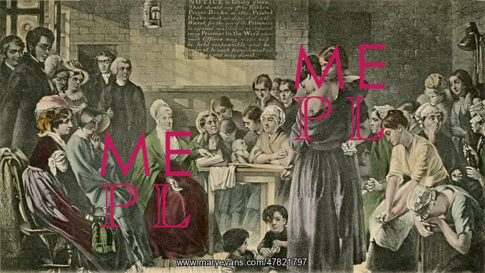 : Elizabeth Fry Reading Scriptures at Newgate Prison : Elizabeth Fry Reading Scriptures at Newgate Prison