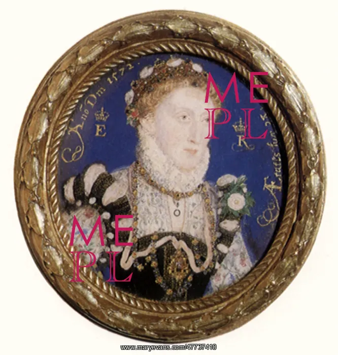  : Elizabeth I, by Hilliard