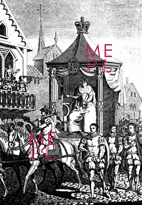 : Elizabeth I on her way to open the first Royal : Elizabeth I on her way to open the first Royal