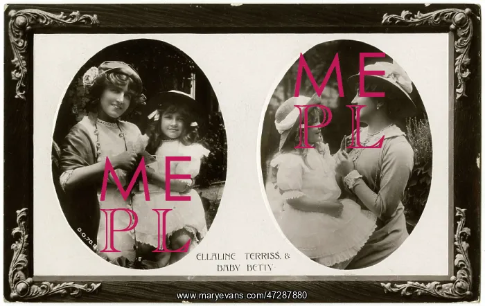  : Ellaline Terriss with her daughter