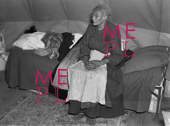 : Ellen McAllister, ninety-one years old, the oldest resident : Ellen McAllister, ninety-one years old, the oldest resident
