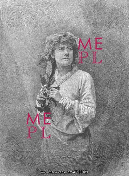  : ELLEN TERRY / HAMLET 1880