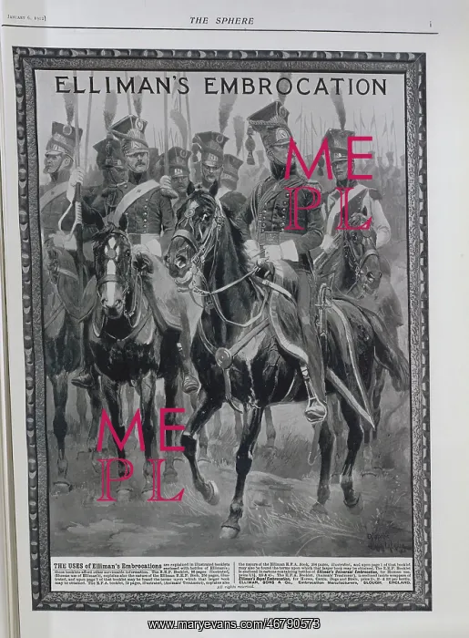 : Elliman's Embrocation advert : Elliman's Embrocation advert
