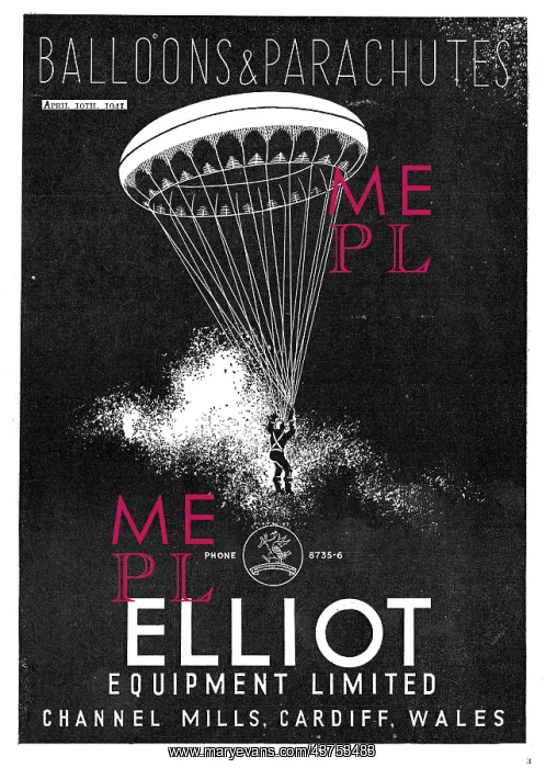 : Elliot Equipment Ltd Balloons & Parachutes : Elliot Equipment Ltd Balloons & Parachutes