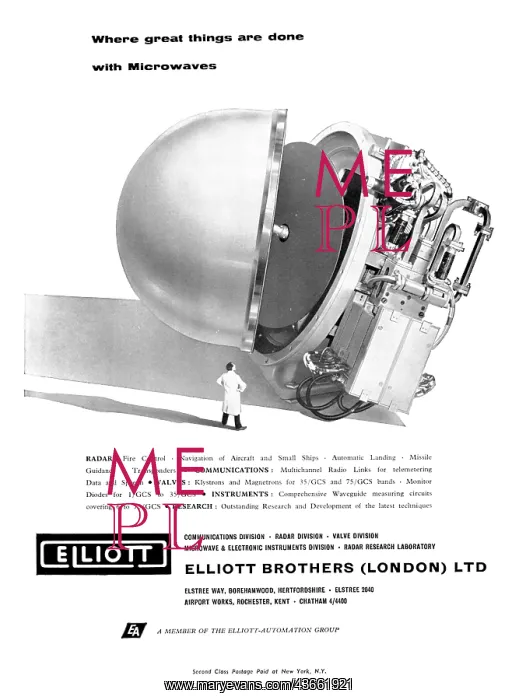 : Elliott Brothers Airborne & Ground Radar Systems : Elliott Brothers Airborne & Ground Radar Systems