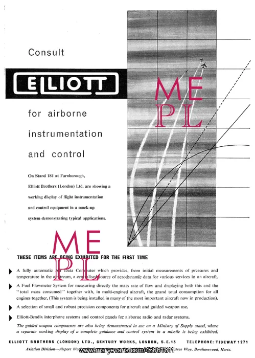 : Elliott Brothers Airborne Instrumentation & Control : Elliott Brothers Airborne Instrumentation & Control