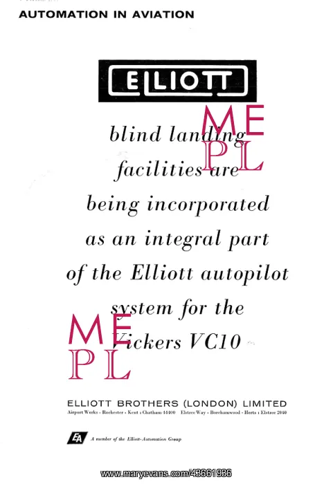 : Elliott Brothers Autopilots : Elliott Brothers Autopilots