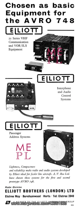 : Elliott Brothers Avionics : Elliott Brothers Avionics