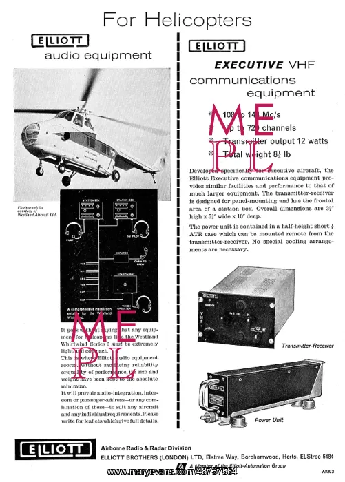 : Elliott Brothers VHF & Audio Comms For Aircraft : Elliott Brothers VHF & Audio Comms For Aircraft