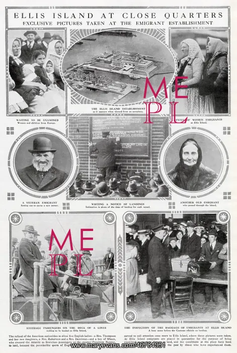 : Ellis Island at Close Quarters 1923 : Ellis Island at Close Quarters 1923