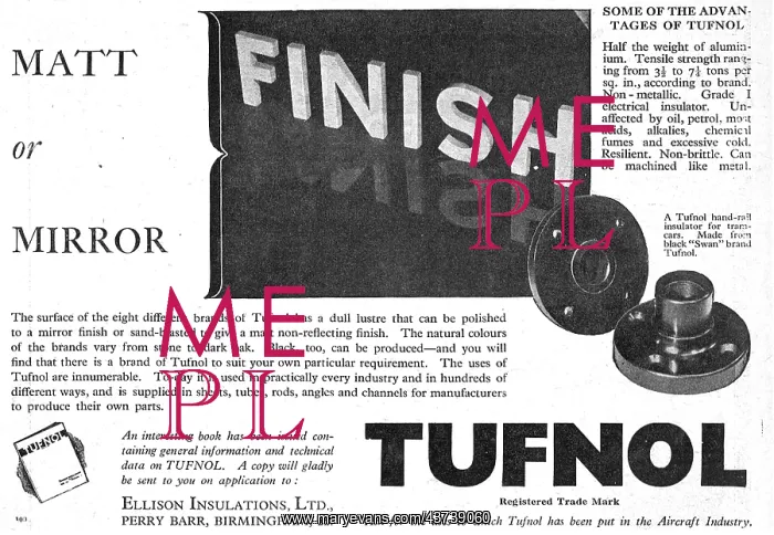 : Ellison Insulations - Tufnol : Ellison Insulations - Tufnol
