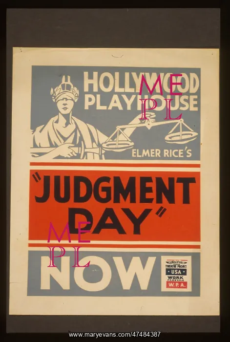 : Elmer Rice's Judgment day Elmer Rice's Judgment day : Elmer Rice's Judgment day Elmer Rice's Judgment day