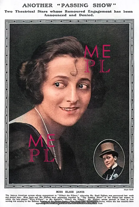 : Elsie Janis and Basil Hallam : Elsie Janis and Basil Hallam