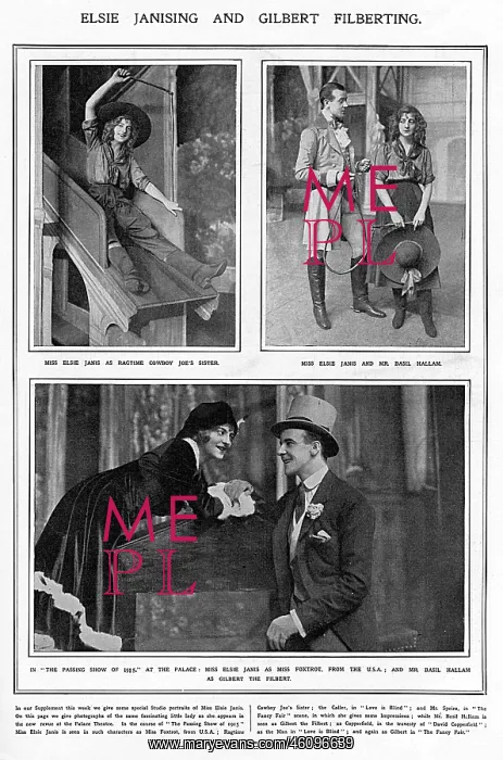 : Elsie Janis & Basil Hallam in the Passing Show : Elsie Janis & Basil Hallam in the Passing Show