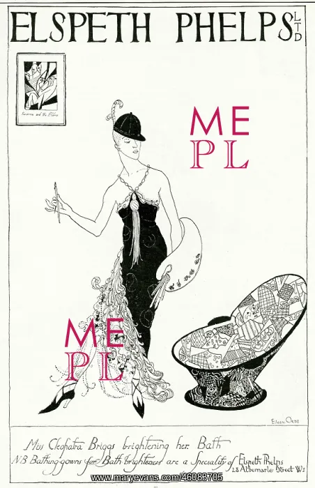 : Elspeth Phelps advertisement, 1920 : Elspeth Phelps advertisement, 1920