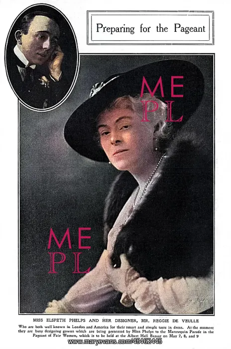 : Elspeth Phelps and Reggie de Veulle, 1917 : Elspeth Phelps and Reggie de Veulle, 1917