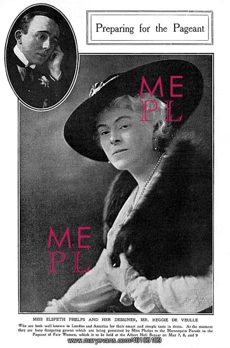 : Elspeth Phelps and Reggie de Veulle, 1917 : Elspeth Phelps and Reggie de Veulle, 1917