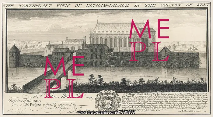 : ELTHAM PALACE 1735 : ELTHAM PALACE 1735
