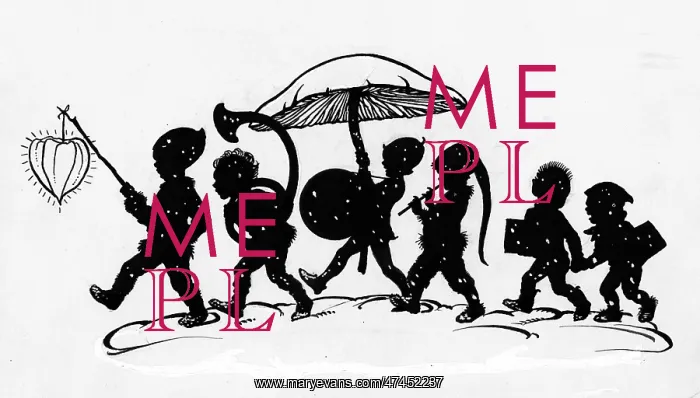  : Elves in falling snow