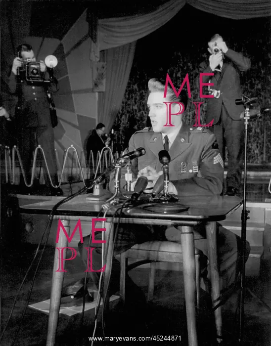 : Elvis Presley is stationed in Germany : Elvis Presley is stationed in Germany