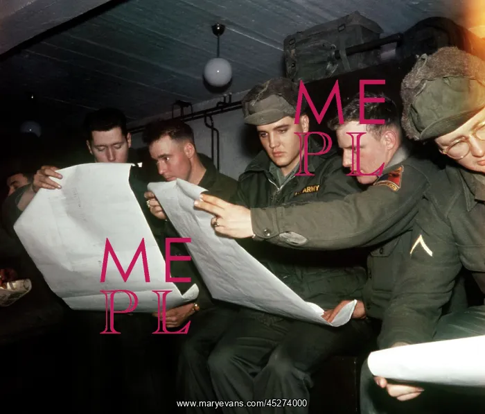 : Elvis Presley is stationed in Germany : Elvis Presley is stationed in Germany