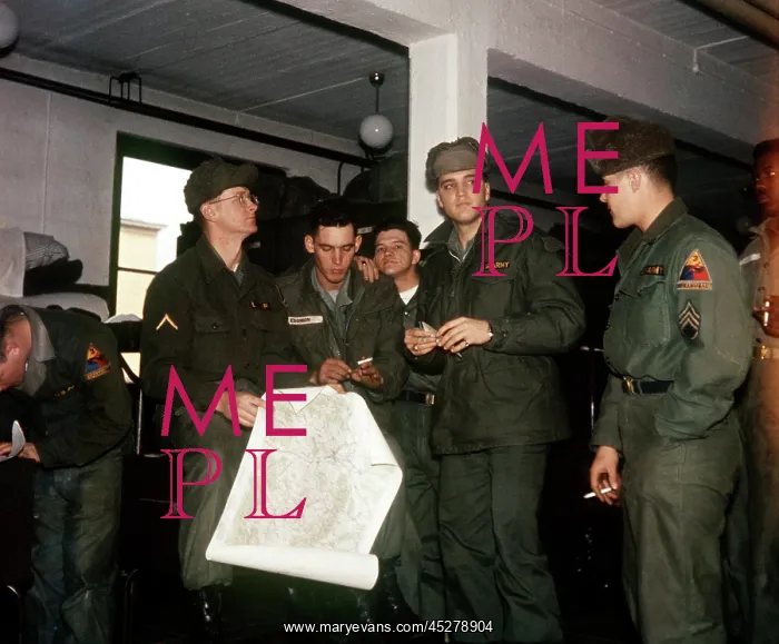 : Elvis Presley is stationed in Germany : Elvis Presley is stationed in Germany