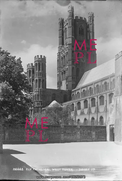 : Ely Cathedral - West Tower : Ely Cathedral - West Tower