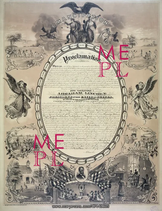  : Emancipation Proclamation