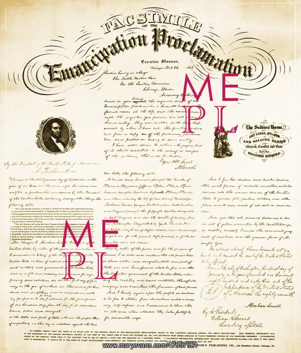 : Emancipation Proclamation : Emancipation Proclamation