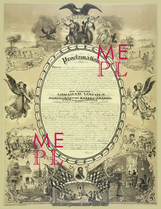  : Emancipation Proclamation