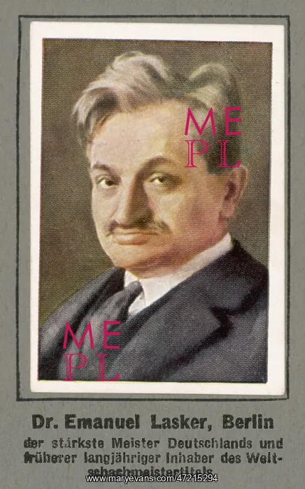 : EMANUEL LASKER : EMANUEL LASKER