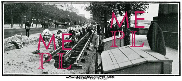 : Embankment making the tracks 1906 : Embankment making the tracks 1906