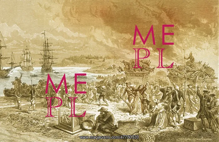 : Embarkation of the Acadians, 1755 : Embarkation of the Acadians, 1755