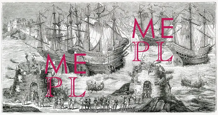 : Embarkation of Henry VIII from Dover 1520 : Embarkation of Henry VIII from Dover 1520