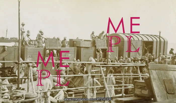 : Embarkation of Inniskilling Fusiliers : Embarkation of Inniskilling Fusiliers