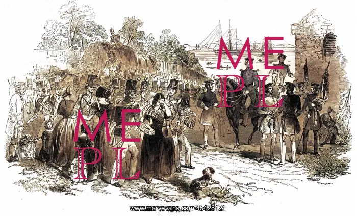 : Embarkation of troops at Gravesend : Embarkation of troops at Gravesend