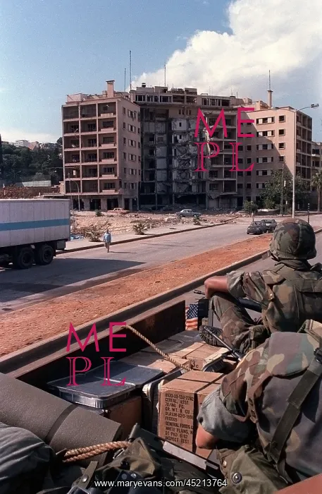 : US Embassy in Beirut Lebanon was destroyed ? : US Embassy in Beirut Lebanon was destroyed ?
