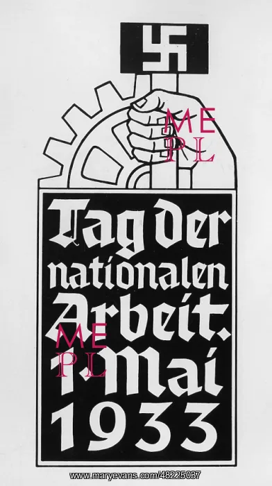 : Emblem for the 1st of May, 1933 : Emblem for the 1st of May, 1933