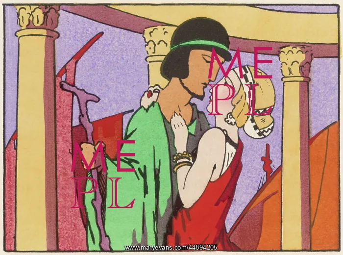 : Embracing lovers : Embracing lovers