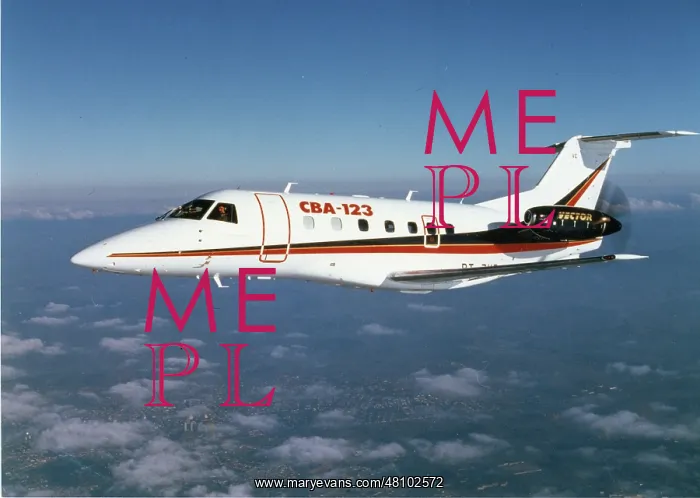 : Embraer CBA-123 in flight : Embraer CBA-123 in flight