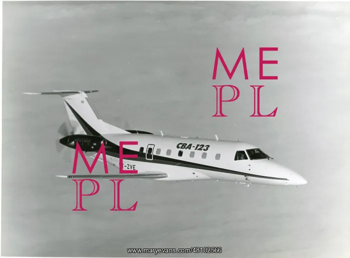 : Embraer CBA-123 (PT-ZVE) in flight : Embraer CBA-123 (PT-ZVE) in flight