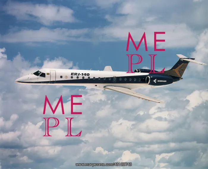 : Embraer ERJ-140 in-flight, nose-left : Embraer ERJ-140 in-flight, nose-left