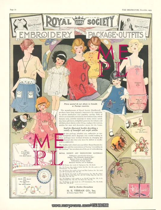 : Embroidered dresses, Delineator magazine : Embroidered dresses, Delineator magazine