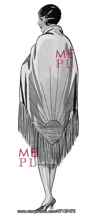 : Embroidered shawl : Embroidered shawl