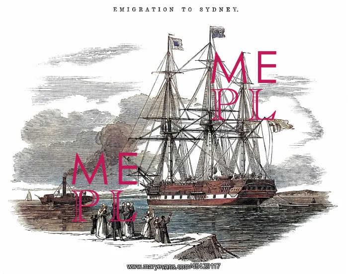 : Emigrant ship St Vincent : Emigrant ship St Vincent
