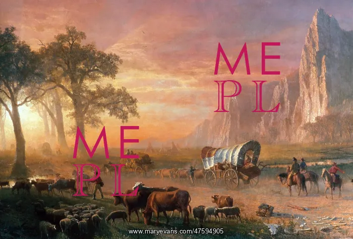 : Emigrants Crossing the Plains : Emigrants Crossing the Plains