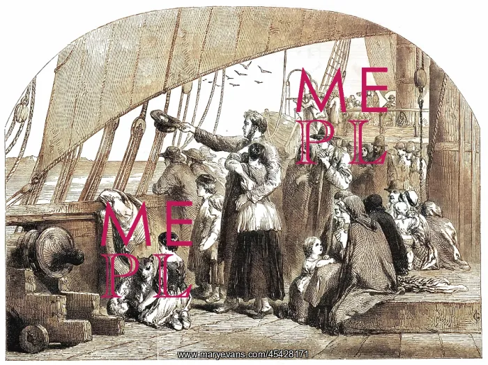 : Emigrants on Deck : Emigrants on Deck