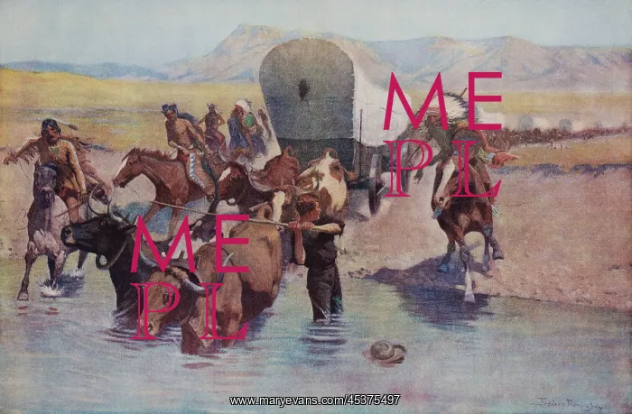 : THE EMIGRANTS, by Frederick Remington, 1904 : THE EMIGRANTS, by Frederick Remington, 1904