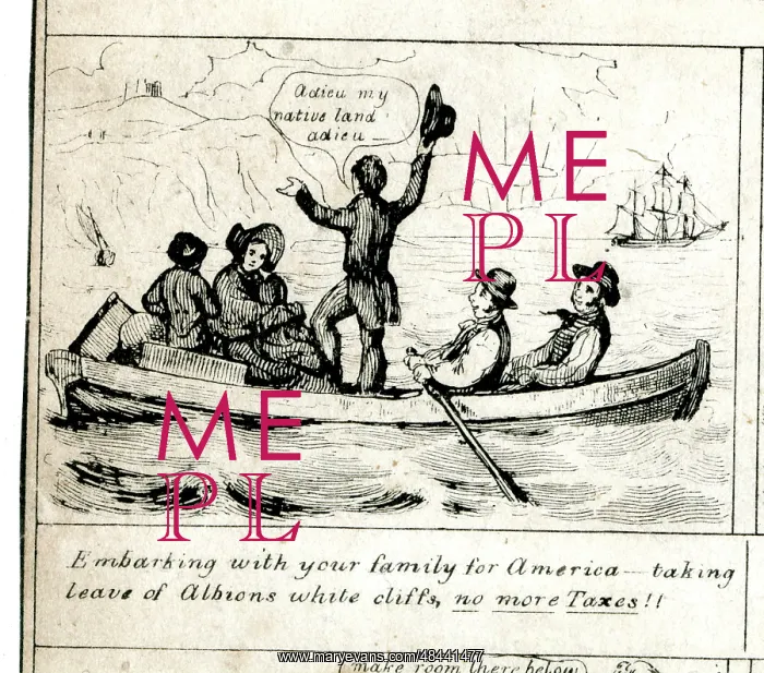  : Emigration - Embarking for America