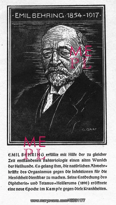: Emil Adolph von Behring : Emil Adolph von Behring